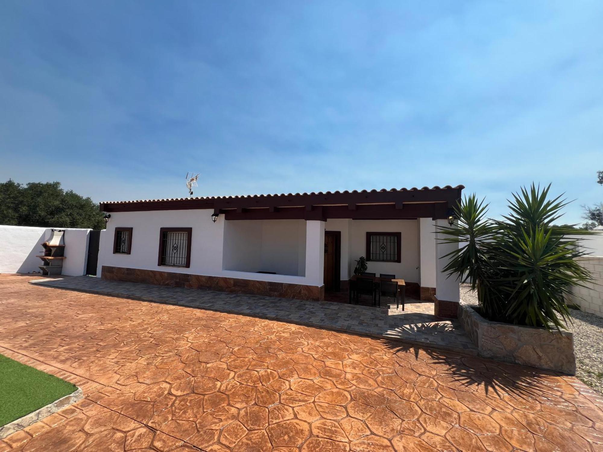 Bambu - Casa Rural En Vejer Con Piscina Privada เวเฮร์ เด ลา ฟรอนเตรา ภายนอก รูปภาพ